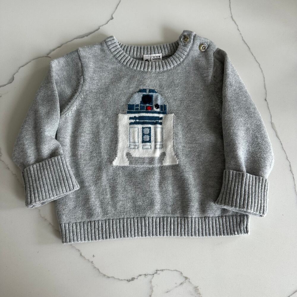 Janie and Jack STAR WARS Baby R2-D2 size 12 -18 months